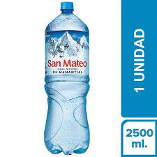 AGUA SAN MATEO 2.5LT